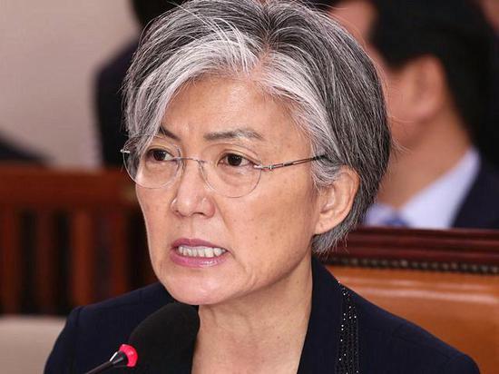 6月7日，韩国外长提名人康京和在国会听证会上作证。