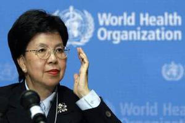 访世卫组织总干事陈冯富珍