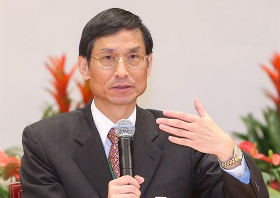 “年金改革委员会”执行长林万亿。（图片来源：台湾《联合报》）