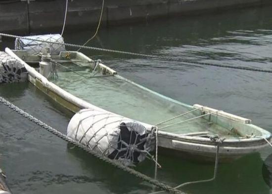 在海上漂流6年的日本渔船