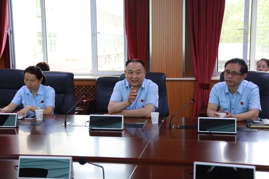 河北省委党校中青年处级干部到正定法院调研|