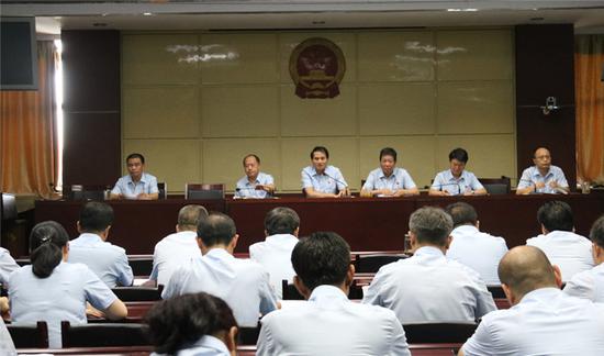 藁城法院召开由院长主持的工作总结大会|姚生