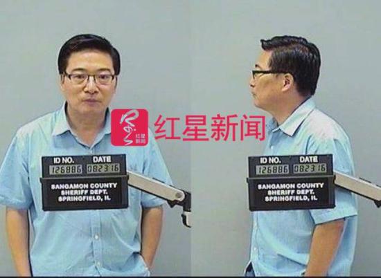 性侵中国女学生的54岁华裔招生官杨雪松   图据美国《伊利诺伊时报》