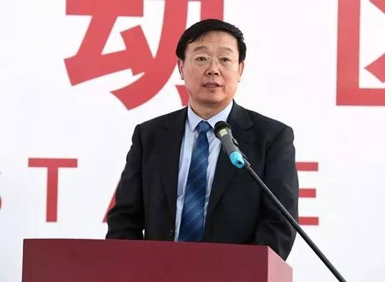 国家新闻出版广电总局党组成员、副局长、国家版权局专职副局长周慧琳在仪式上讲话 邢光明摄影