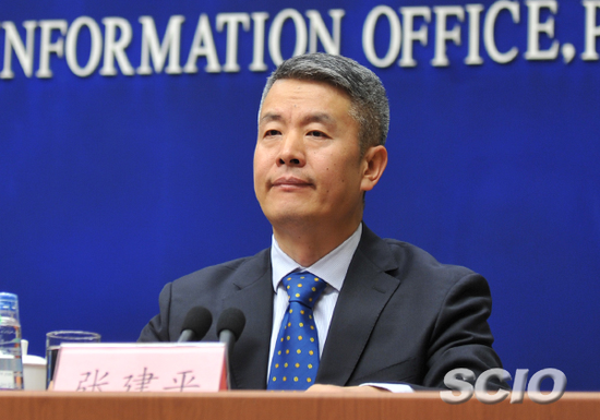 商务部国际贸易经济合作研究院学术委员会副主任张建平(元绍达 摄)