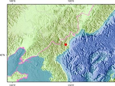 朝鲜发生6.3级地震 震源深度0公里