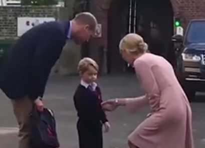 4岁乔治王子入学首日 校长：不会享受特殊待遇