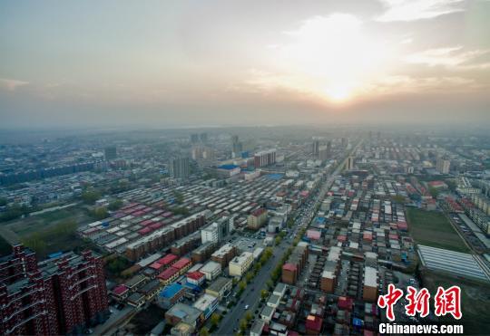 图为航拍雄安新区。 张帆 摄