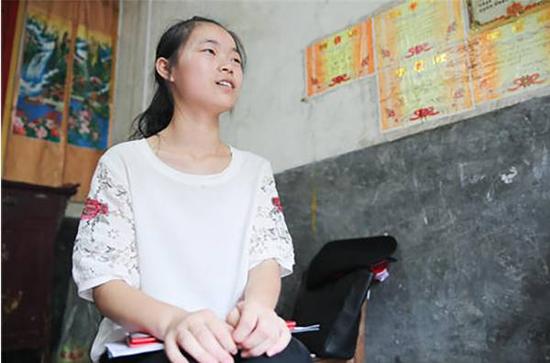 女孩搞发明帮助父亲 还获得国家专利