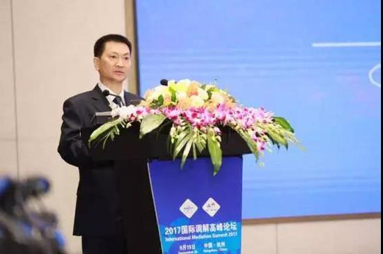 杭州市常务副市长戴建平讲话