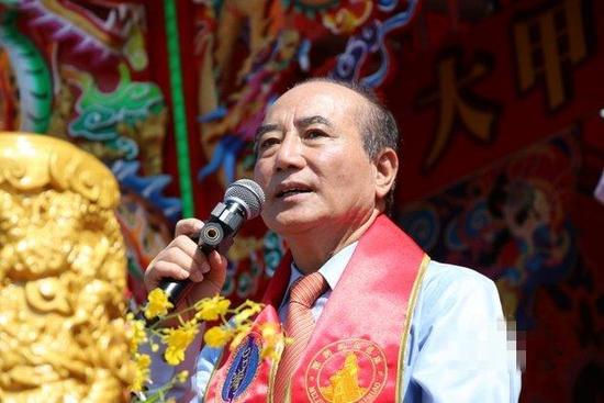 前台湾地区立法机构负责人王金平。(图片来源:香港中评社)