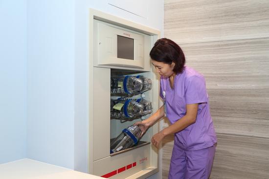 气动物流传输系统。