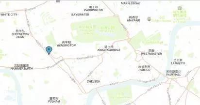 ▲韦德小学地理位置示意 (图片来源:韦德小学官网)