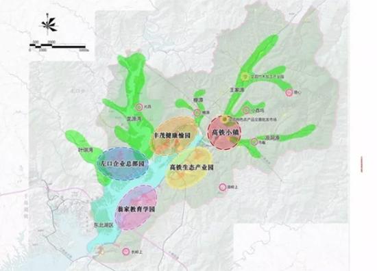 千岛湖高铁新区规划图