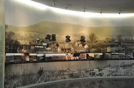 湖北省博物馆内展出的屈家岭文化遗址.视觉中国