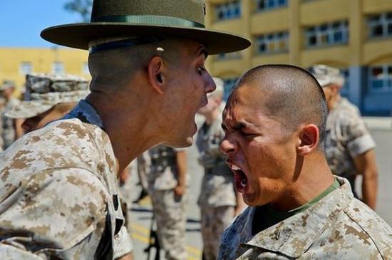資料圖:美軍新兵訓練營。