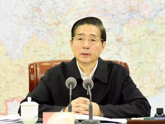 郭声琨主持中央政法委员会全体会议 赵