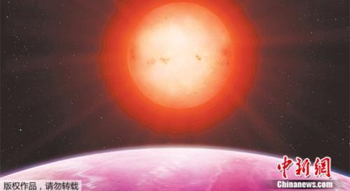 天文学家发现一颗&ldquo;巨型行星&rdquo;NGTS-1b绕着一颗遥远而微弱的矮星做轨道运动，让他们惊讶不已。
