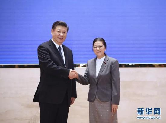 习近平与巴妮