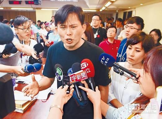 黄国昌此前曾在“立法院”飙骂。（图片来源：台湾《中时电子报》）