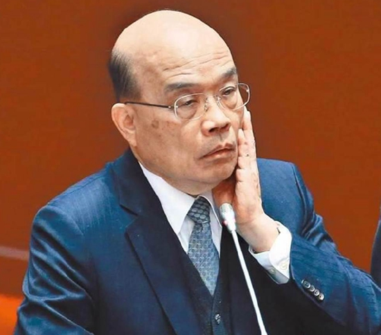 苏贞昌(图片来源:台湾“中时新闻网”)