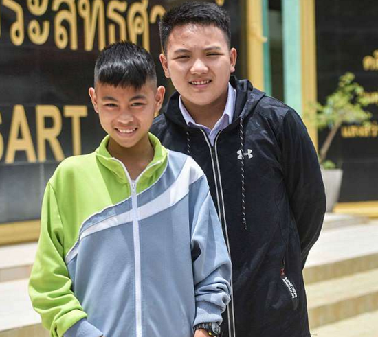 逃过一劫 泰国足球队另2名队员训练后未去探险