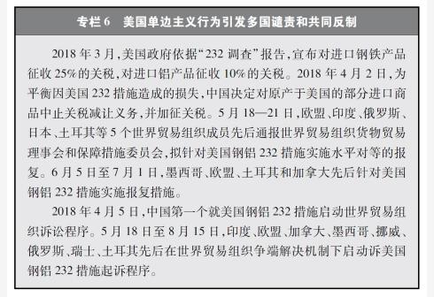 新华社图表，北京，2018年9月24日
图表：专栏6 美国单边主义行为引发多国谴责和共同反制