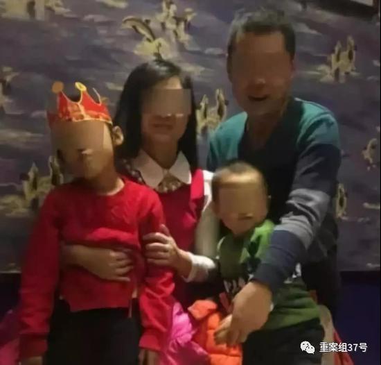 陈春龙、胡瑞娟和孩子们。 受访者供图