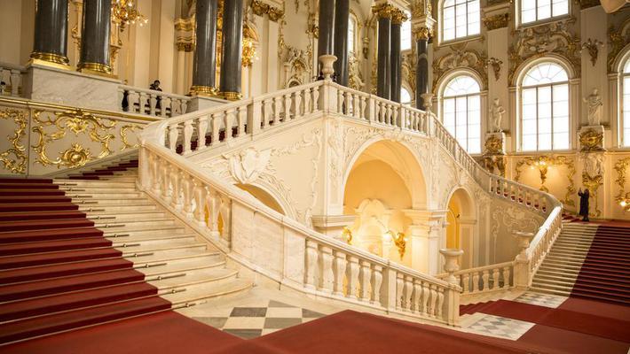 冬宫一隅|建筑亦是艺术瑰宝