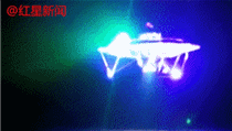 ▲舒满胜造的“飞碟”升空后缓缓落地 截取自受访者提供视频
