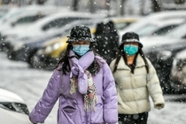 乌鲁木齐大雪纷飞