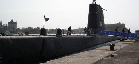 资料图片：台军“海狮”号潜艇。（图片来源于网络）