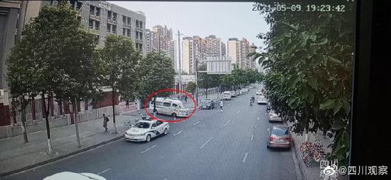 △19时23分,120离开现场