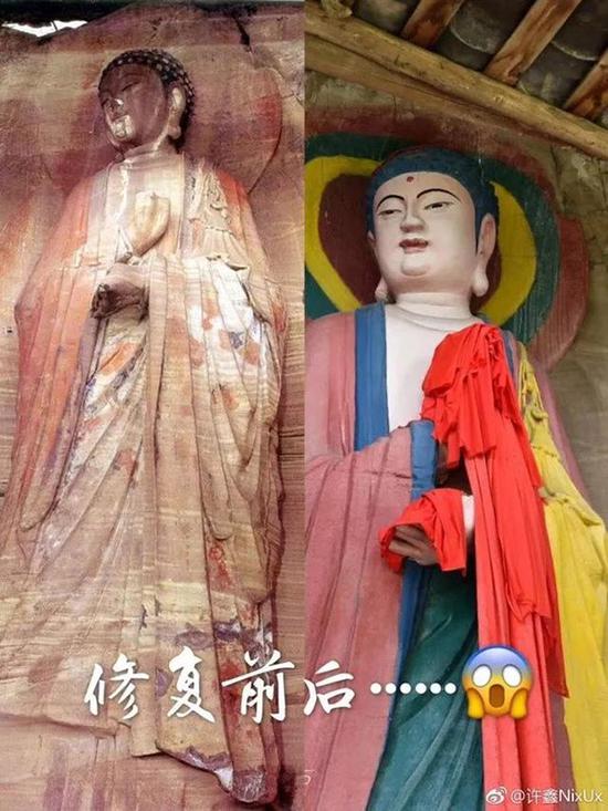 光明日报：“油漆刷佛像”是对文化缺乏敬畏