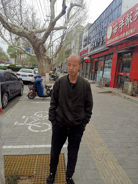 28岁的田俊杰。 本文图片除特殊标注外,均为澎湃新闻记者 朱莹 图
