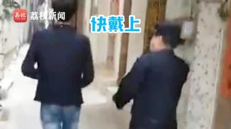 民警追两条街劝小伙戴口罩未果