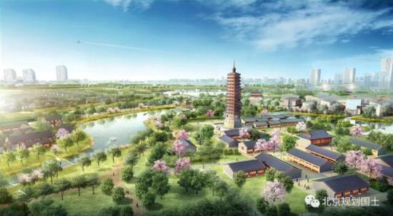 燃灯塔地区效果图