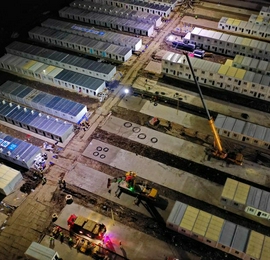 绍兴新冠疫情集中隔离点加紧建设