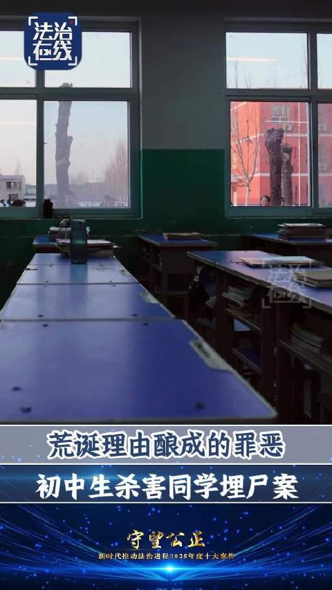 为几百元零钱犯下大案 初中生杀害同学埋尸案细节曝光