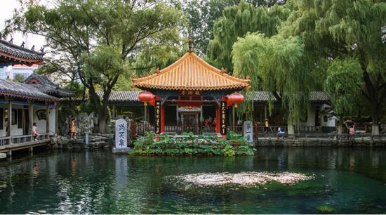 ▲天下第一趵突泉 图片来源:摄图网