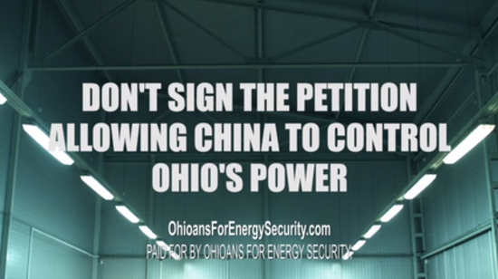 视频截图 来源：ohio oans for Energy Security官网