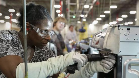 ▲惠而浦加工厂