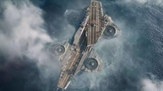 电影《复仇者联盟》中出现的“直升母舰”