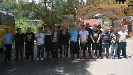 西双版纳警方通过国际警务合作抓获违法犯罪嫌疑人。云南警方供图