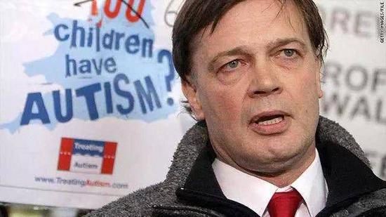 造谣疫苗和自闭症有关的始作俑者:Andrew Wakefield