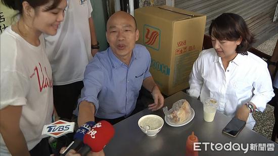 高雄市長韓國瑜。(圖片來源:臺灣“東森新聞云”)
