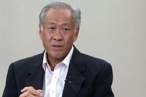 新加坡国防部长黄永宏 图自《联合早报》