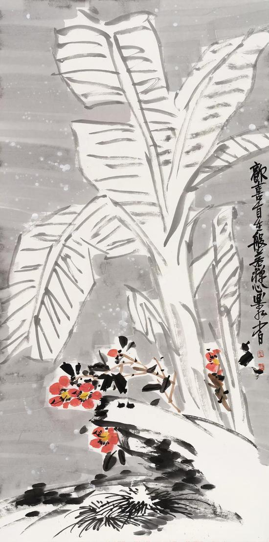 欢喜自在 139cm×69cm 2018年