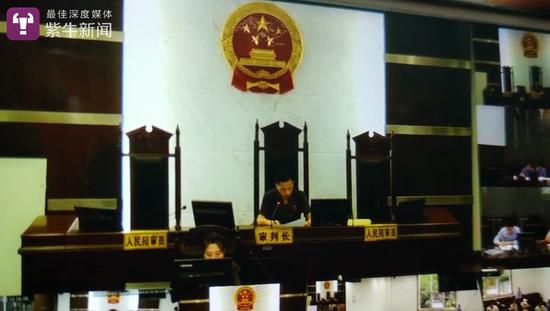 中国庭审公开网上的庭审画面