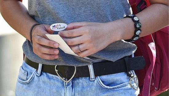 民调显示：美国中期选举40%年轻人“肯定”会投票